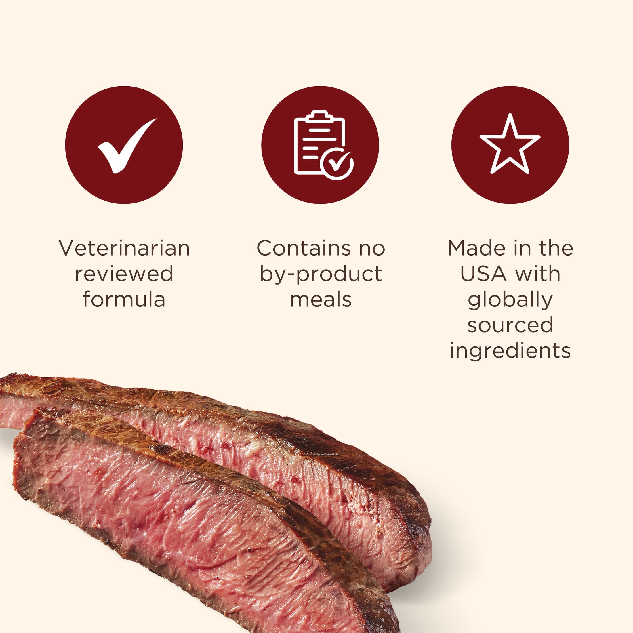 (2 pack) Nutrish Burger Bites Beef Recipe with Bison Premium Dog Treats, 12 oz. Pouch (Rachael Ray)