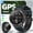 Camouflage, variant on 1.46" IPS Men's Outdoor Smart Watch | GPS, IPX8 Waterproof, Multi-Sport Tracking | Bluetooth Call & Alerts for iOS & Android, Ideal Christmas Gift