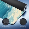 thumbnail image 7 of 31.5x11.8 Inch Durable Desk Mat, Water Resistant Anti-Fray Mouse Pad with Coastal Scenery, Non-Slip Rubber Back Desktop Mat for Business Office & Home Computer Use, 7 of 7
