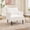 White, variant on Mid Century Accent Chair, Comfy Living Room Chair Armchair Grey Fabric Sofa Chair for Bedroom, Modern Accent Chair with Arms and Metal Legs for Office Study, Vintage Reading Room Sofa