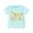 Blue, variant on Musuos Little Girl's Birthday Tops 1-4T Casual Round Neck Short Sleeve Letter Heart Embroidery T-Shirt Infant Toddler Girl Summer Clothes