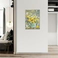 thumbnail image 4 of Farmhouse Flower Wall Art Rustic Yellow Floral Pictures Wall Decor Country White Flower Painting Canvas Prints Home Artwork Framed Decor for Kitchen Bathroom Bedroom Living Room,16'''' x 12'''', 4 of 6