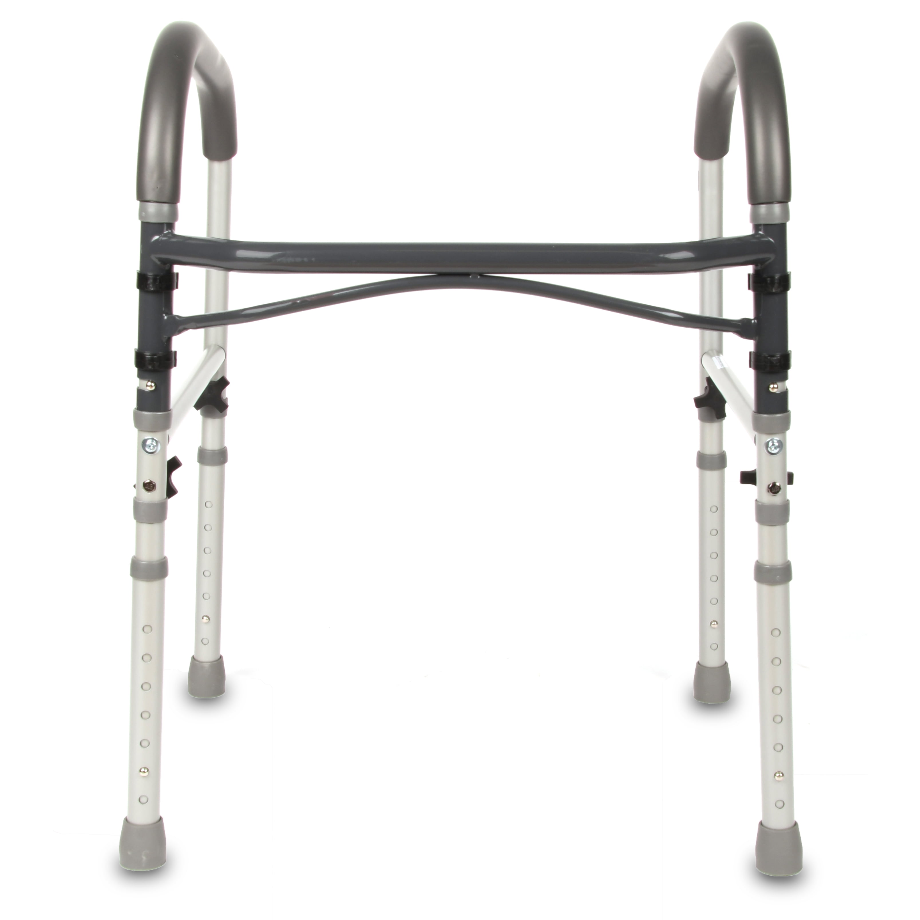 Equate Bathroom Toilet Safety Rails for Seniors and Disabled, Height Adjustable, 350 lb Capacity