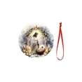 thumbnail image 2 of Wooden Nativity Scene Ornaments for Christmas Tree - Religious Decor with Carved Nativity Design, 2 of 9