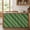 Forest, Sage, Emerald, Olive, variant on Dark Red Striped Sink Skirt for Bathroom, Self-Adhesive Under Sink Curtain, Modern Geometric Minimalist Lines Hide Pipes & Storage Fabric Cabinet Skirt Cover for Kitchen Laundry 32"x55"