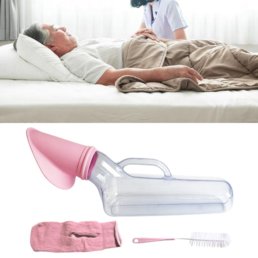 Portable Urinal Bottle Nursing Supplies PVC Reusable Emergency Urinal