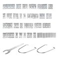 thumbnail image 2 of thinsony Barbecue Branding Iron Kits DIY Meat Tool Set Grill Branding Iron with Changeable Letters, 2 of 6