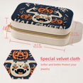 thumbnail image 5 of Halloween Velvet Portable Storage Box with Removable Compartment – Jewelry Display, Earring Holder, Necklace Holder – Great Gift, 5 of 7