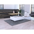 thumbnail image 2 of Aran Lift Top Coffee Table | White & Light Oak | 31.5" Wide | Hidden Storage | Workspace | Caster Wheels | Particle Board | Living Room Furniture, 2 of 7
