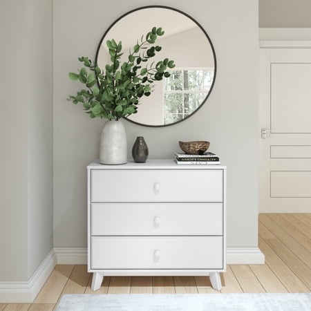 Plank+Beam Classic 3-Drawer Dresser, White