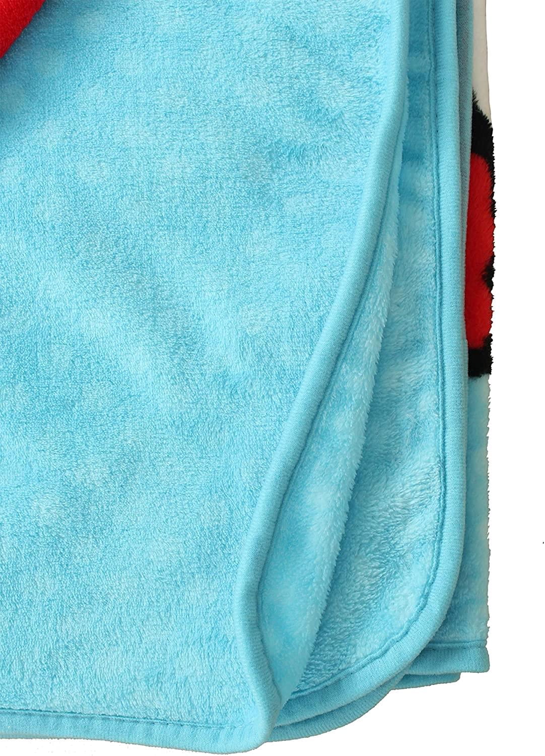 Silver Buffalo Peanuts Snoopy & Woodstock 45 x 60 Inch Fleece Throw Blanket