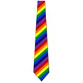 thumbnail image 3 of Flag Ties Mens Rainbow Pride Flag Necktie by Three Rooker, 3 of 3