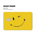 thumbnail image 1 of 1pc Watemelon Gold Coin Hunter Anime Cartoon Smile Matte Front Cover Sticker Film Skin for Metro Debit Credit Card, 1 of 7