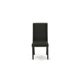 thumbnail image 3 of East West Furniture Dining Chair Wirebrushed Black, FLP6T24, 3 of 4