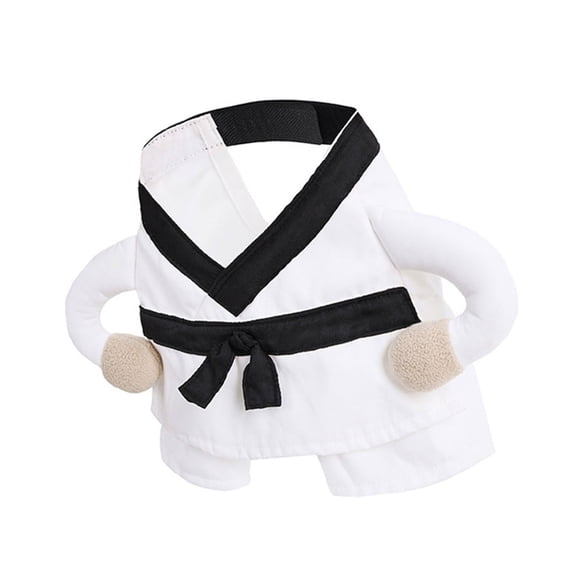 Breathable Pet Karate Outfit Festival Event Wear Costume For Dog Cats