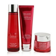 Estee Lauder - Nutritious Super-pomegranate Overnight Radiance Collection: Cleansing Foam 125ml+lotion Intense Moist