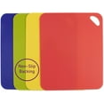 thumbnail image 4 of Dexas Heavy Duty Flexible Grippmat, Blue, Green, Yellow and Red, Set of 4, 11.5 x 14 inches Kitchen Cutting Boards, 4 of 10