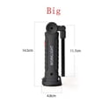 thumbnail image 5 of XZKING USB Multifunctional COB Magnet Automatic Maintenance Led Work Light | Red Warning Light, Strong Light Flashlight, Folding Flashlight Inspection, Mechanic Light for Car Repair and Workshop, 5 of 5