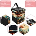 thumbnail image 2 of Elephant Foldable Car Garbage Can with Lid, Leak-proof, Hanging Storage Bag - Trash Can for Car, Mini Trash Can, 2 of 6