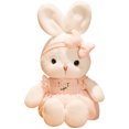 thumbnail image 4 of Juguete de peluche de peluche de conejito Muñeca de conejo de peluche divertido para niñas para niños, 4 of 5