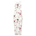 thumbnail image 4 of Dyegold Jumpsuits for Women Casual, Jumpsuits for Women Casual Pocket Summer Fashion Trousers Floral Print One Piece V-Neck Sleeveless Rompers Trousers, 4 of 5