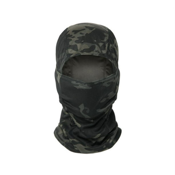 CAIROYAR Pasamontañas de camuflaje para verano, protección solar, polaina para el cuello, transpirable, para ciclismo, motocicleta, camuflaje, pesca, caza, para mujeres, hombres, deportes al aire libr