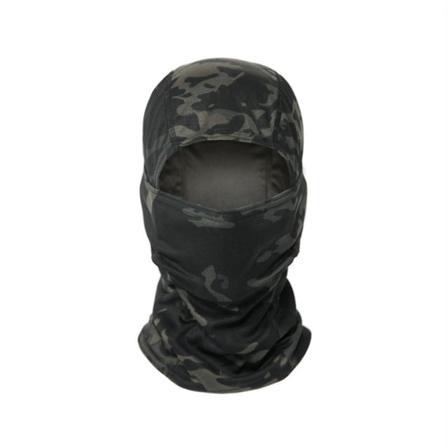 1 Pce Cagoule Camouflage Tactique Masque Intégral Extérieur Randonnée Moto Cyclisme Cache-Cou Vélo