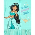 thumbnail image 3 of Disney Princess Jasmine Toddler Girls Fleece Zip Up Hoodie Dress Toddler to Big Kid, 3 of 5