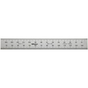 Series 182 Steel Rulers, 150 mm, Wide, Stainless Steel, Metric, Rigid