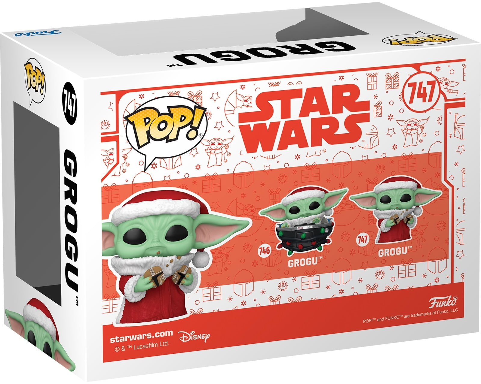 Funko POP! Star Wars: Mando Holiday - Grogu