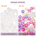 thumbnail image 3 of icolorfuled 1000pcs UV Beads Color Changing Beads UV Reactive Plastic Beads Solar Beads(Random Color), 3 of 7