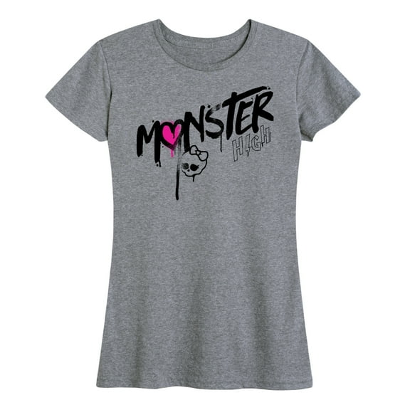 Monster High - Graffiti Logo - Women's Short Sleeve Graphic T-Shirt