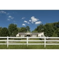 thumbnail image 5 of Traditional Outdoor White Vinyl Ranch Garden Gate Fence Border Edging Animal Barrier, 5 of 10