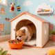 thumbnail image 5 of RKSTN Cat Bowls Large Capacity Plastic Dog Bowl, Non-Slip Easy to Clean Pet Bowl, Pet Utensils Orange, 5 of 6