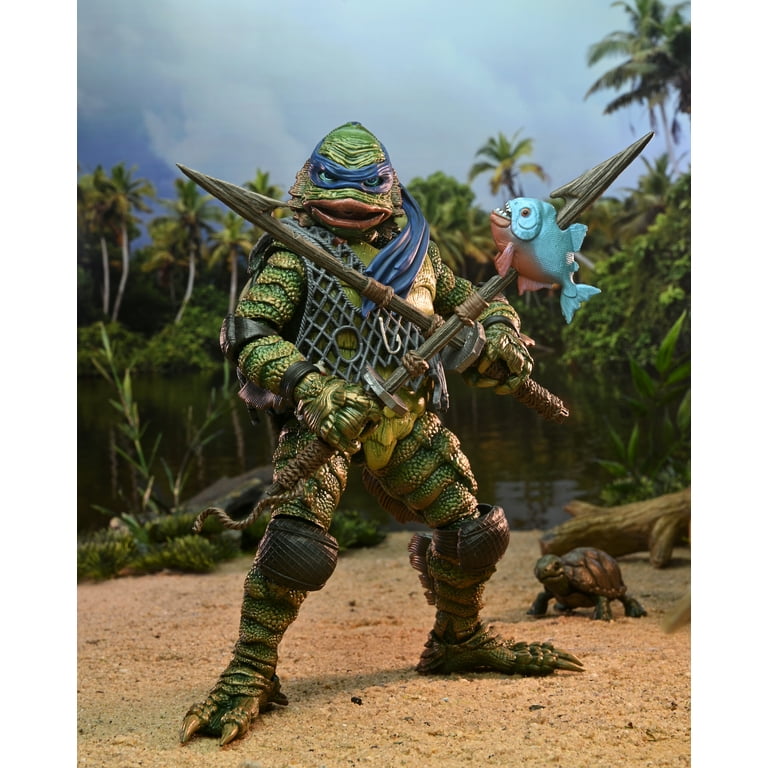 NECA TMNT 7” Action Figure - Leonardo as Universal Monsters