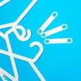 thumbnail image 4 of WASHWEPE 10Pcs Non Slip Hangers with Grip for Clothes Hangers in Transparent Material, 4 of 8