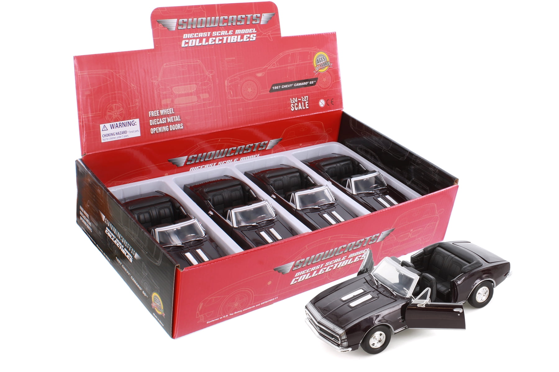 1969 Chevy Nova SS Hard top, Yellow - Signature Models 32436 - 1