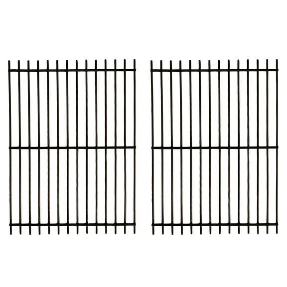 Set of Two Porcelain Wire Cooking Grids for Backyard Grill Models BY13-101-001-10, GBC1205W, Master Cook 3 Burner Grill