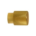 thumbnail image 3 of CKP #6500 Linear Collection 3/4 in. (20mm) Knurled Aluminum Knob, Brushed Gold, 3 of 4