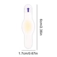 thumbnail image 2 of Padres Prevención Ampolla Vendajes Gel Hidrocoloides Resistentes Al para El Pie Y Talón, 2 of 8