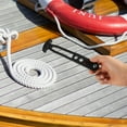 thumbnail image 1 of Luxshiny Safety Ladder Strap for Pontoon Boat Ladder Parts Rubber Black 1Pcs, 1 of 8