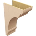 thumbnail image 5 of 11"W x 22"D x 33"H Classic Hughes Rough Cedar Woodgrain TimberThane Corbel, Primed Tan, 5 of 6