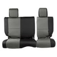 thumbnail image 2 of Smittybilt Neoprene Front and Rear Seat Cover Kit (Black/Gray) - 471622, 2 of 7