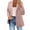 Pink, variant on Womens Jackets Fall Solid Button Down Lapel Blazer Work Office Business Suit Winter Outfits