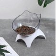 thumbnail image 1 of 15 comederos elevados para gatos con tapete de silicona, cuenco de plástico con soporte, 1 of 5