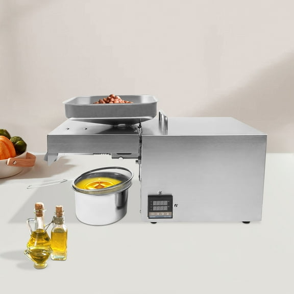 Stainless Mill Squeezer Temperature Control Automatic Oil  Extractor Oil Press Machine