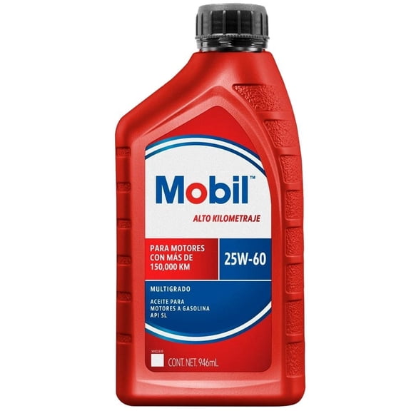 Aceite para Automóvil Mobil 25W-60 de 946 ml