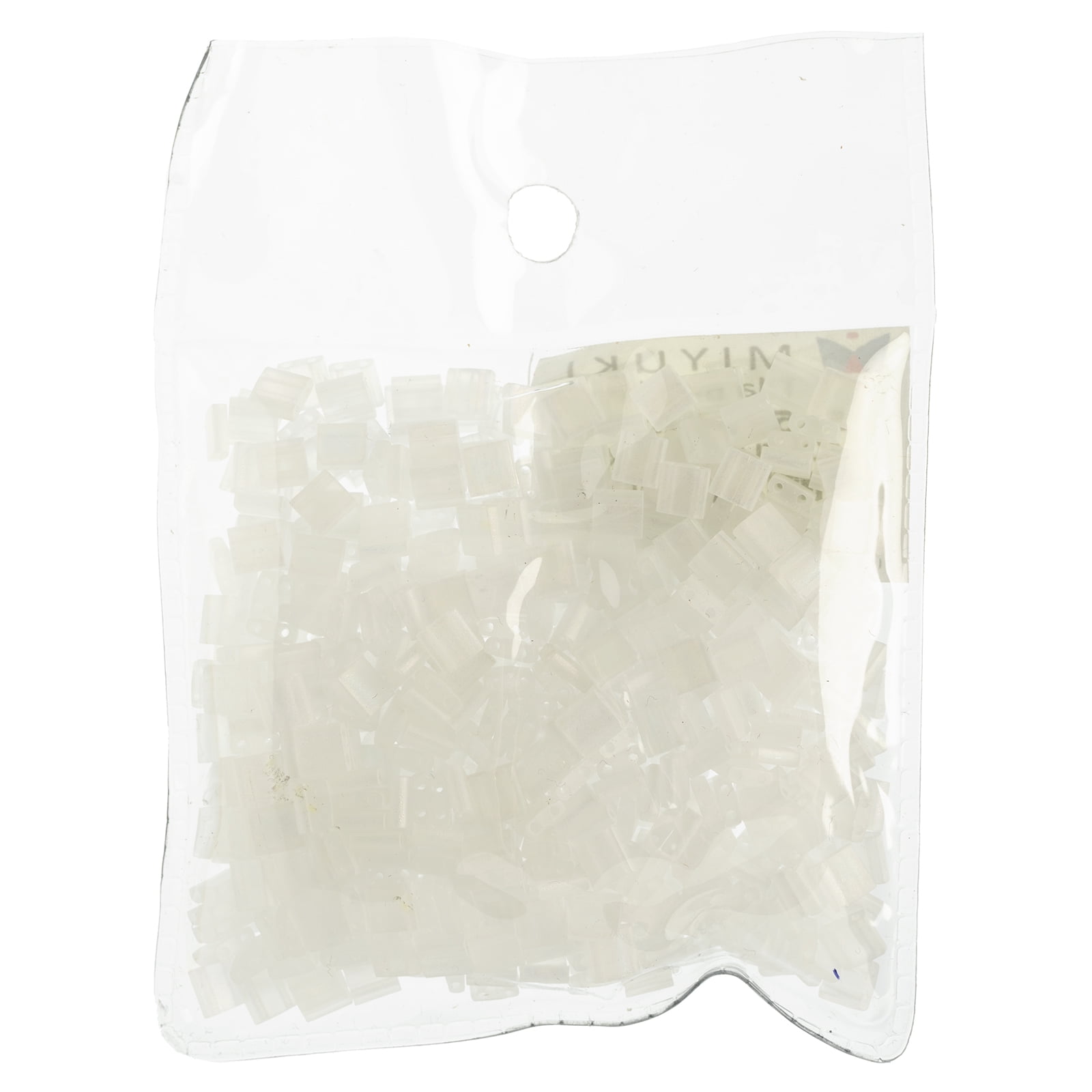 Miyuki 5x5mm TL-131FR Crystal Transparent AB Matte Tila Glass Square Beads 50 Grams