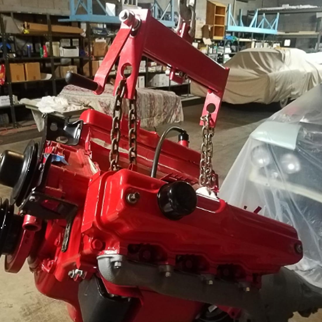 engine hoist leveler