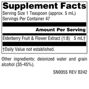 Source Naturals Wellness Elderberry Liquid Extract for Immune Support, 8 oz
